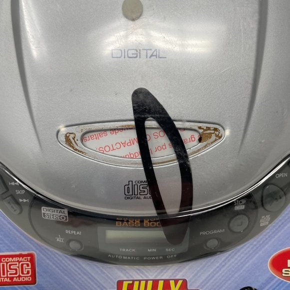 Lenoxx Sound CD-50 Programmable Compact Disc Player with Headphones NEW Sealed - Picture 2 of 7